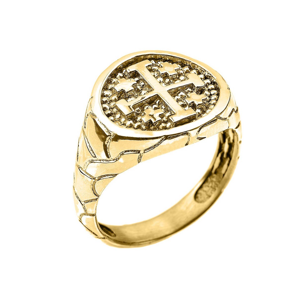 Gold Boutique Gents Ring in Gold GOOFASH