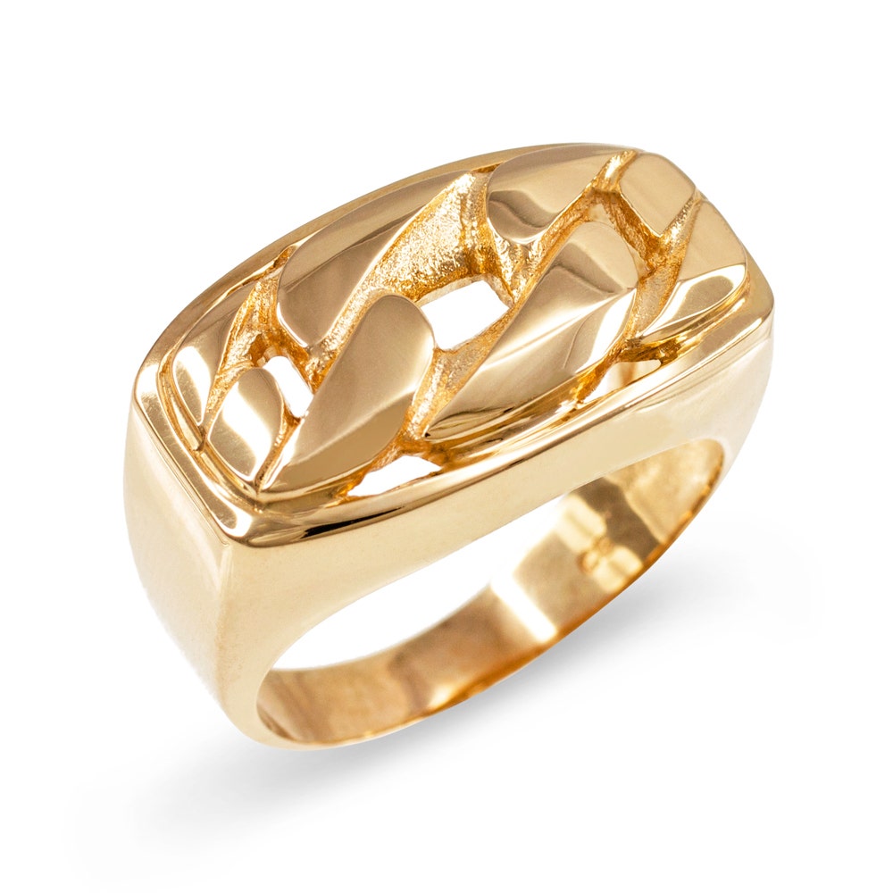 Gold Boutique - Ring Gold for Men GOOFASH