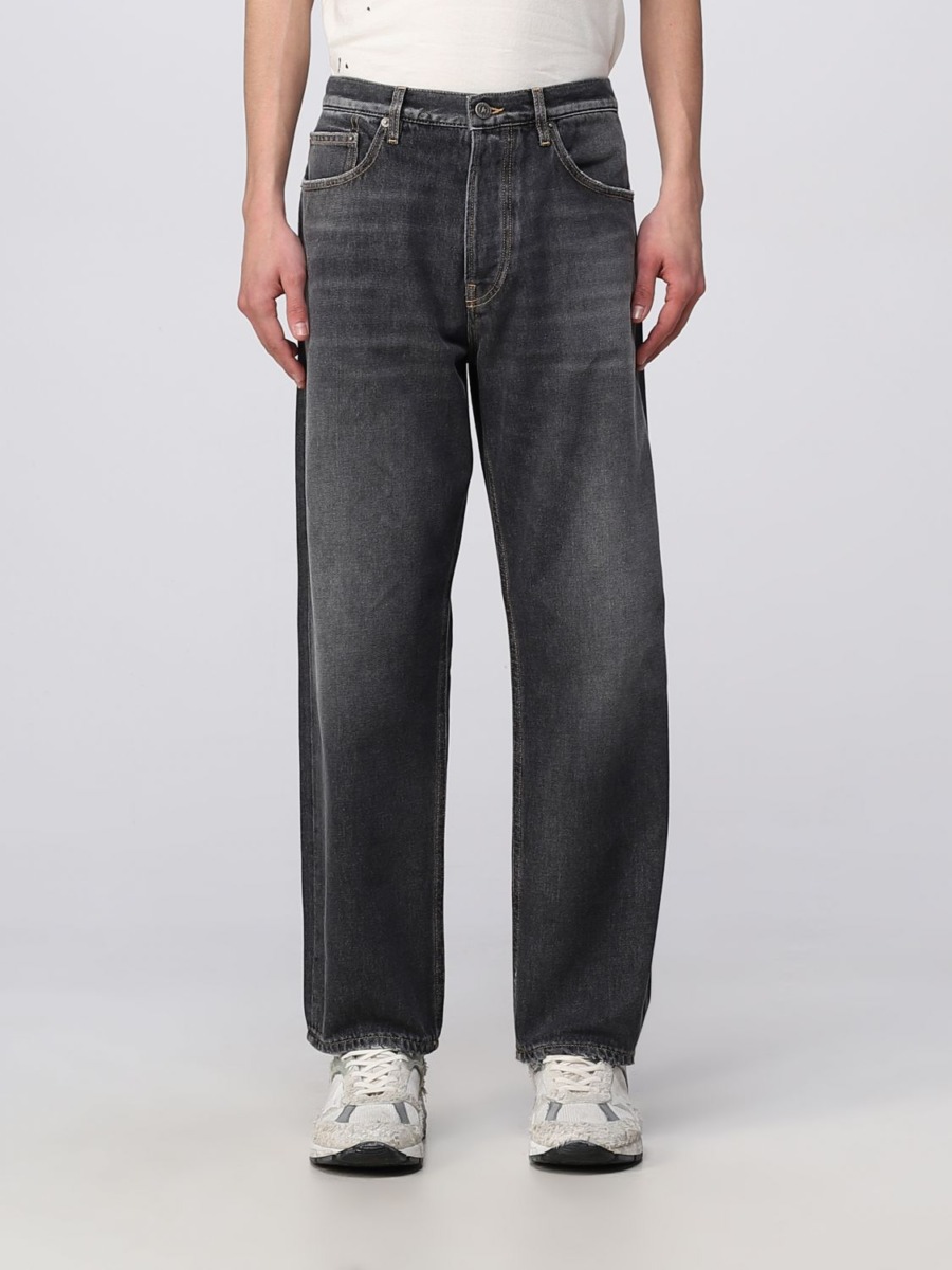 Golden Goose - Mens Jeans Grey at Giglio GOOFASH