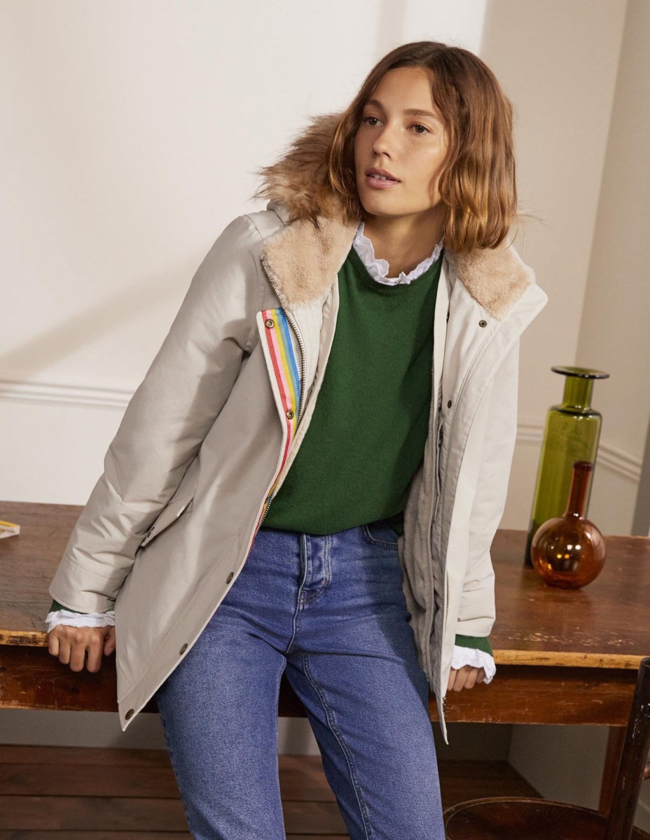 Grey Jacket for Women at Boden GOOFASH