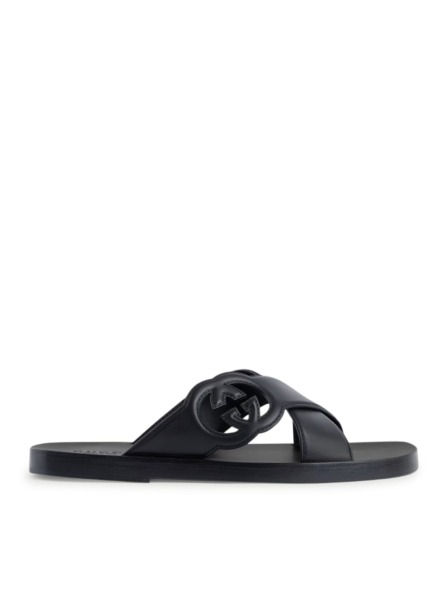Gucci - Black Sandals Suitnegozi GOOFASH