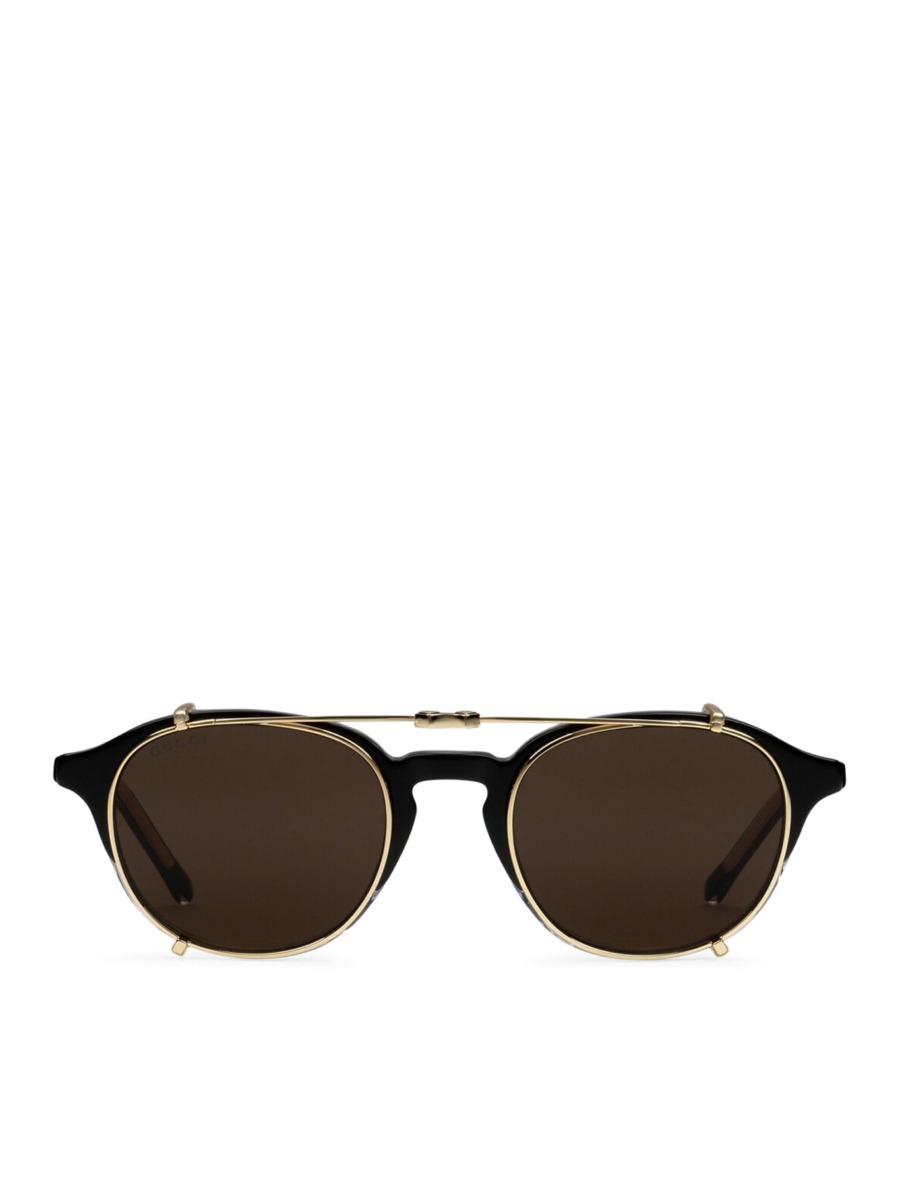 Gucci - Gent Sunglasses Black by Suitnegozi GOOFASH