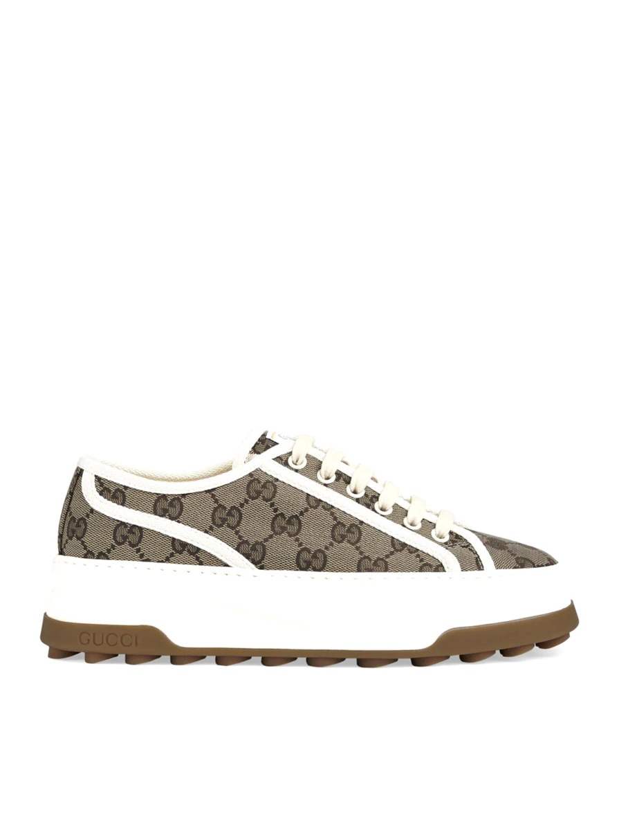 Gucci Ivory Sneakers from Suitnegozi GOOFASH