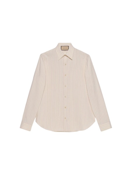 Gucci - Man Shirt in Ivory Suitnegozi GOOFASH