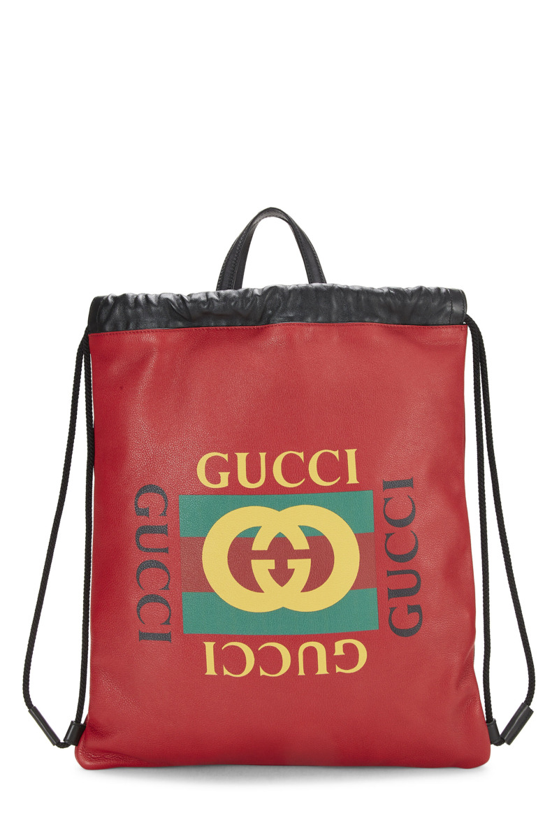 Gucci Red Backpack WGACA Women GOOFASH