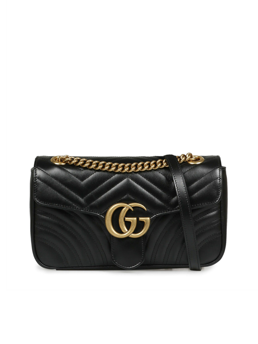 Gucci - Womens Shoulder Bag Black Suitnegozi GOOFASH
