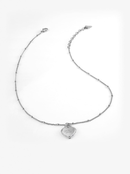 Guess - Silver - Ladies Necklace GOOFASH