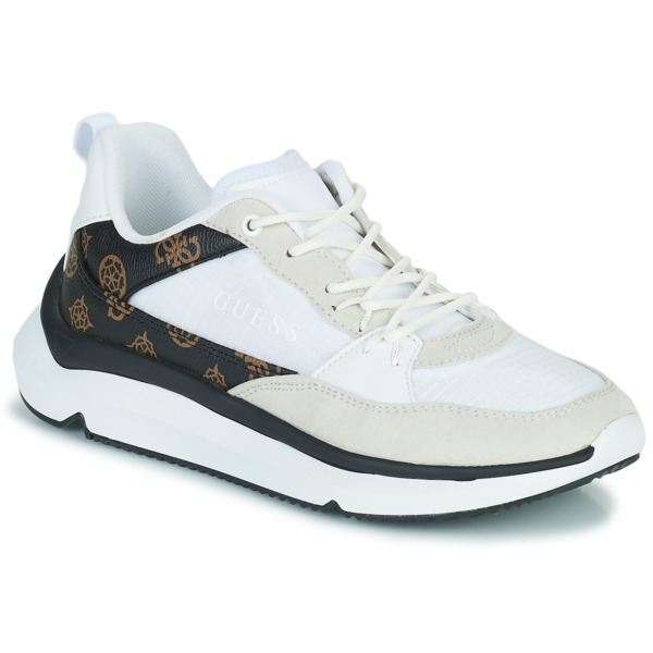 Guess - White - Lady Sneakers - Spartoo GOOFASH