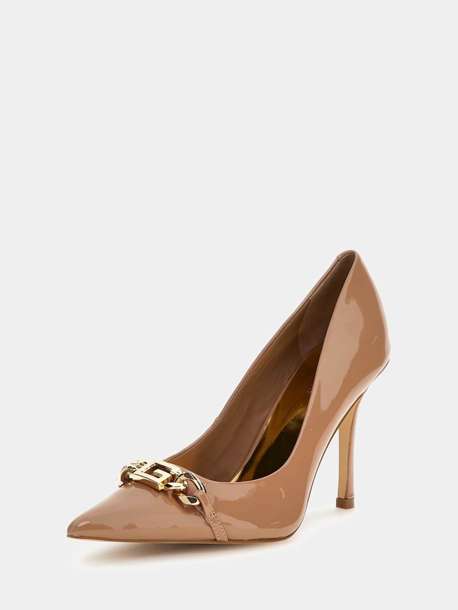 Guess - Woman Pumps in Beige GOOFASH