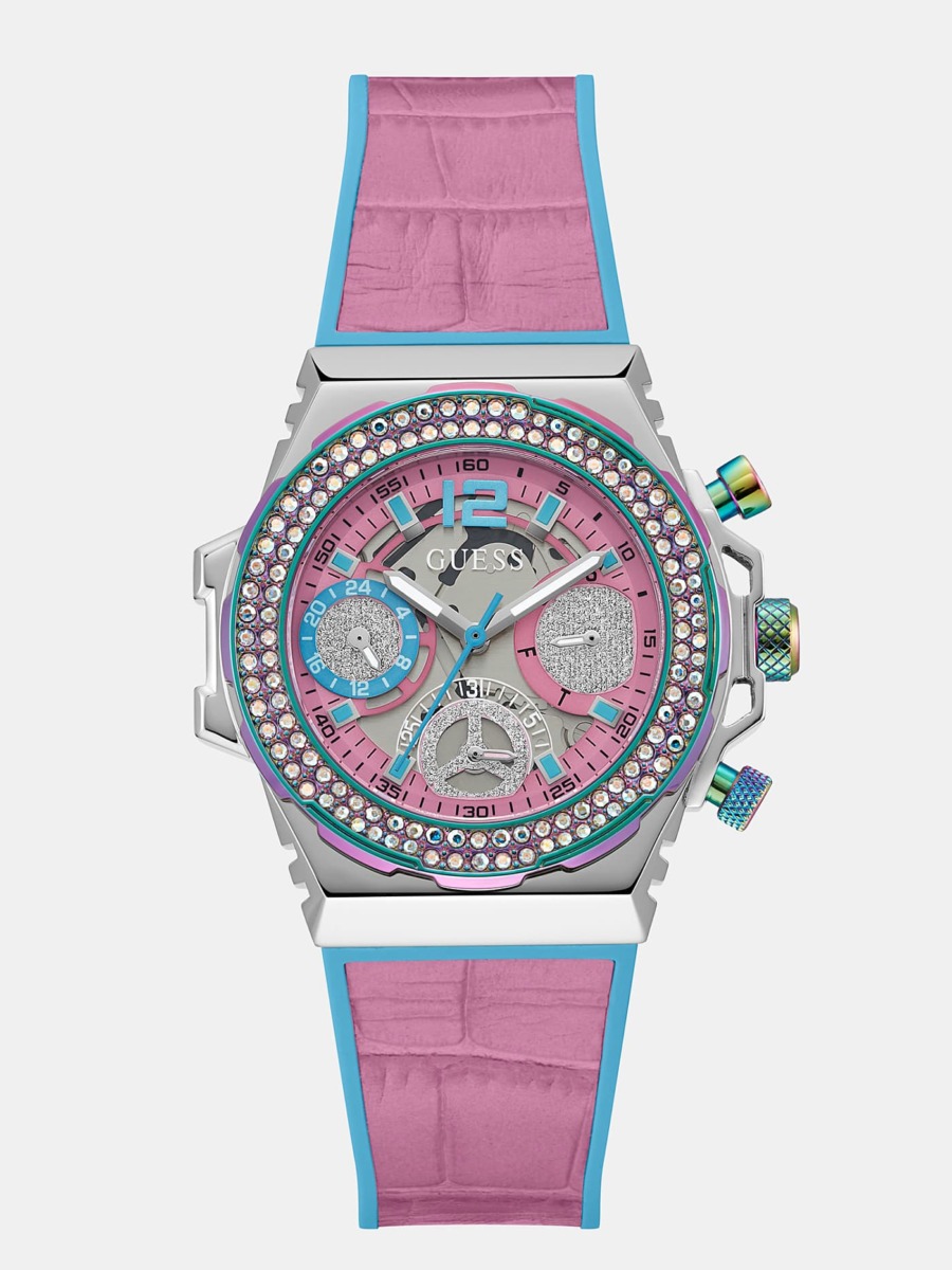 Guess - Woman Watch in Pink GOOFASH