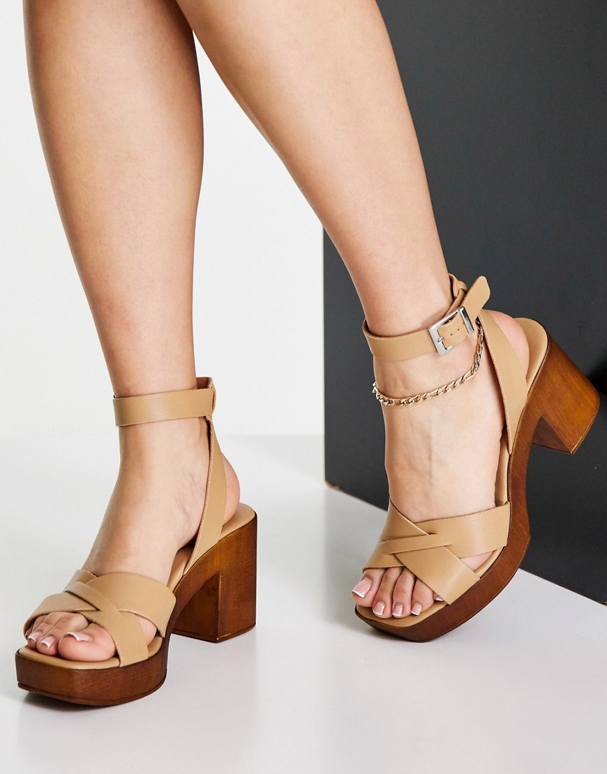 Heeled Sandals - Ivory - Asos - Ladies GOOFASH