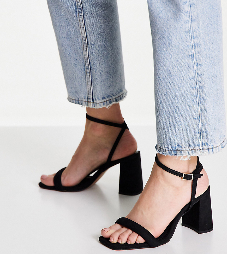 Heeled Sandals in Black for Women at Asos GOOFASH