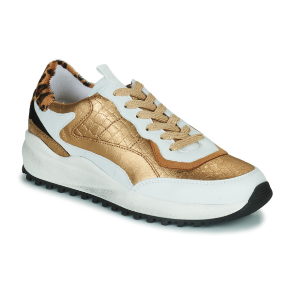 Ikks - Women Gold Sneakers from Spartoo GOOFASH