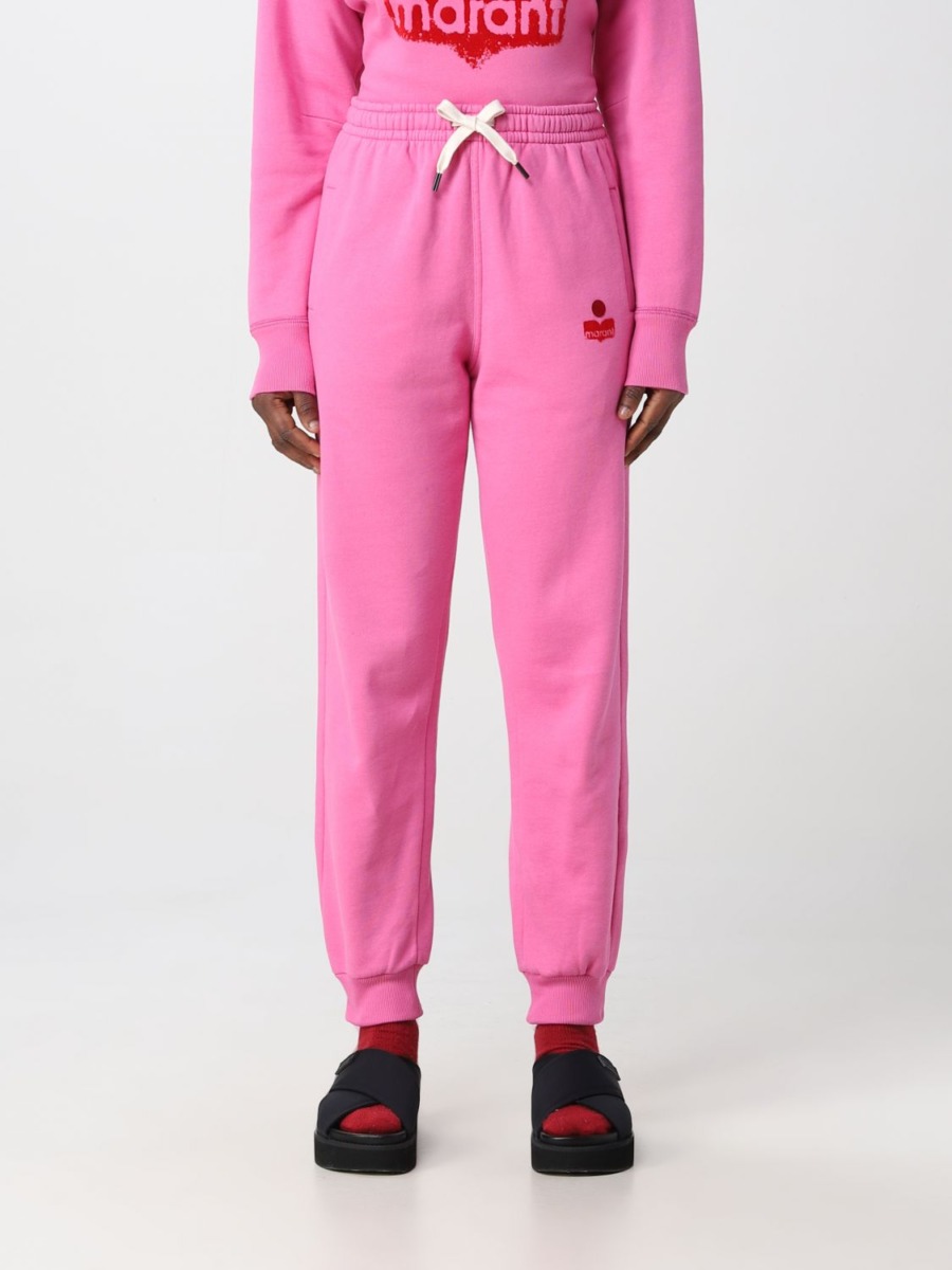 Isabel Marant Etoile - Woman Trousers Pink - Giglio GOOFASH