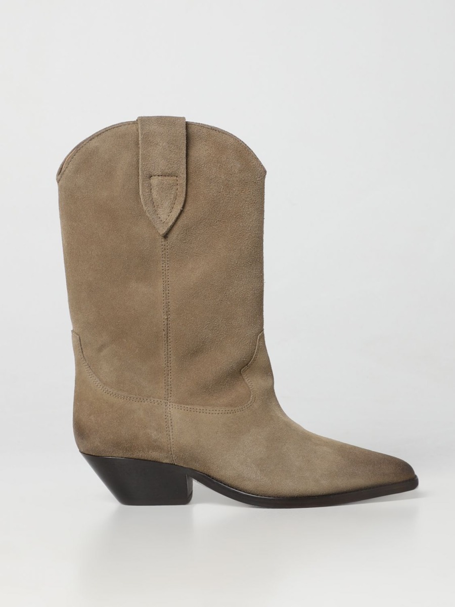 Isabel Marant Ladies Grey Boots from Giglio GOOFASH
