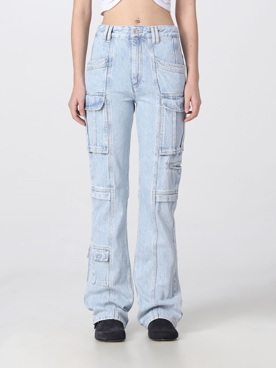 Isabel Marant Women's Blue Jeans at Giglio GOOFASH