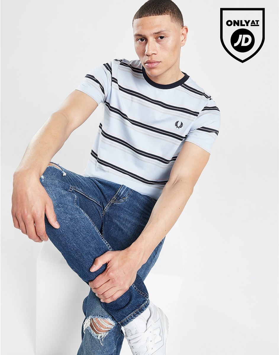 JD Sports - Blue - T-Shirt - Fred Perry GOOFASH
