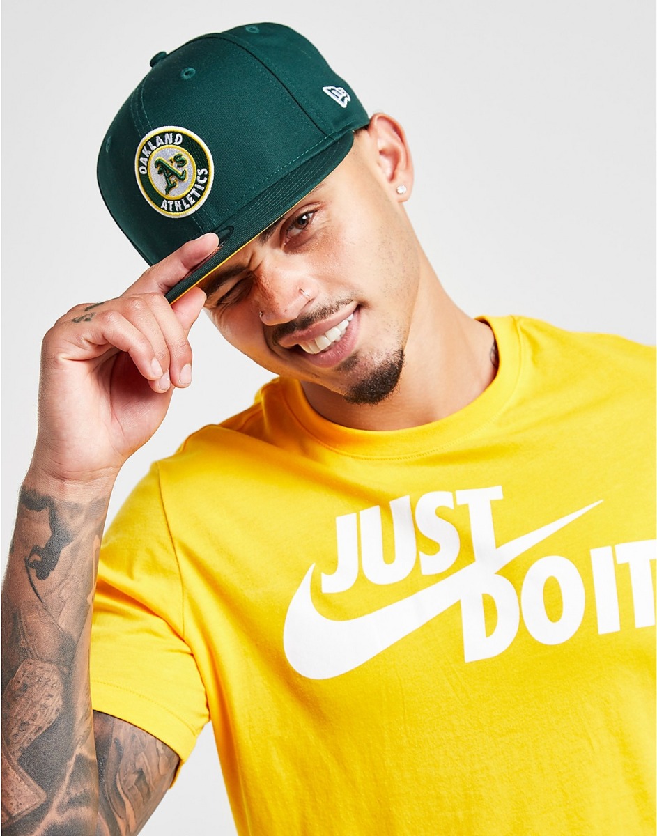 JD Sports Cap in Green GOOFASH