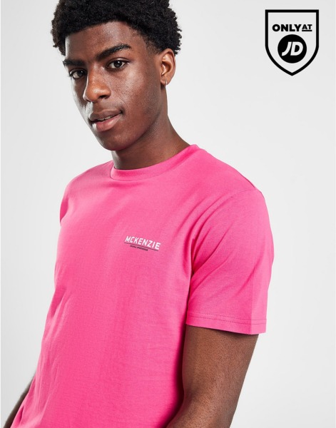 JD Sports - Gent T-Shirt in Pink from Mckenzie GOOFASH