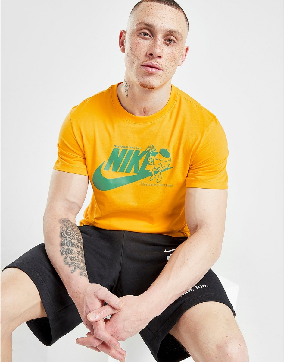JD Sports Gold Gents T-Shirt Nike GOOFASH