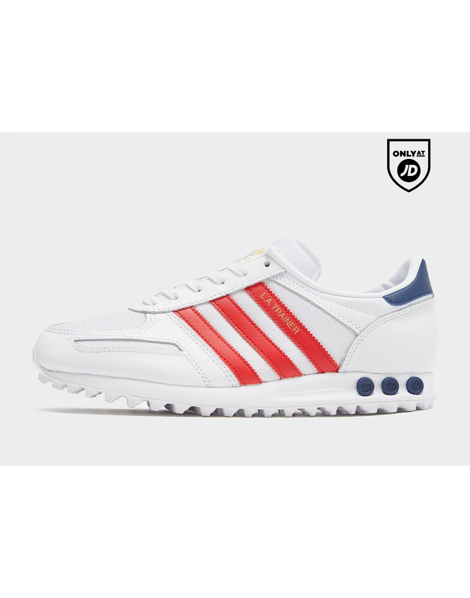 JD Sports - Man White Trainers by Adidas GOOFASH