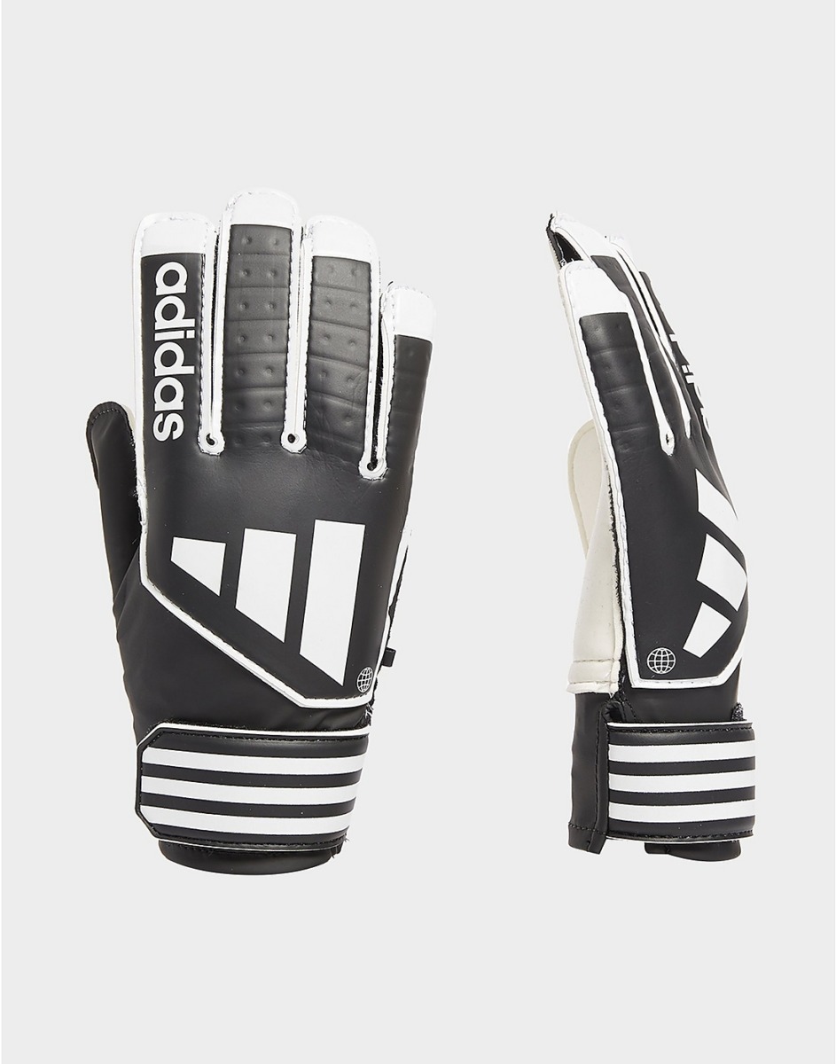 JD Sports - Men's Goalkeeper Gloves in Black Adidas GOOFASH
