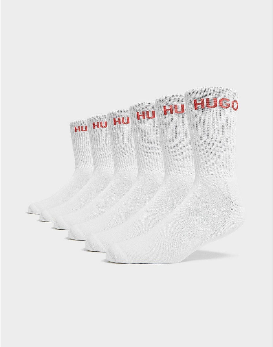 JD Sports Men's Socks White Hugo Boss GOOFASH