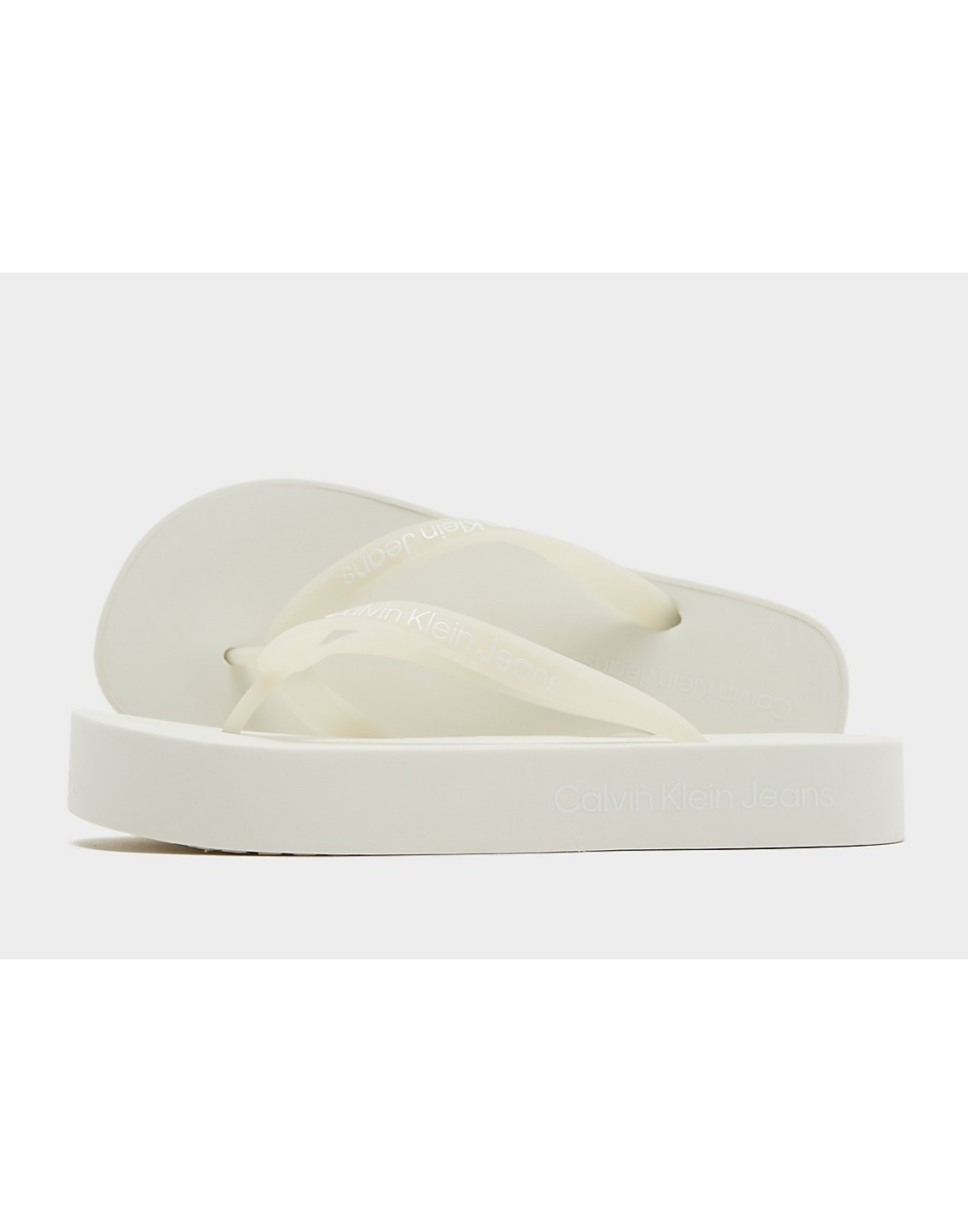 JD Sports - Sandals in White by Calvin Klein GOOFASH