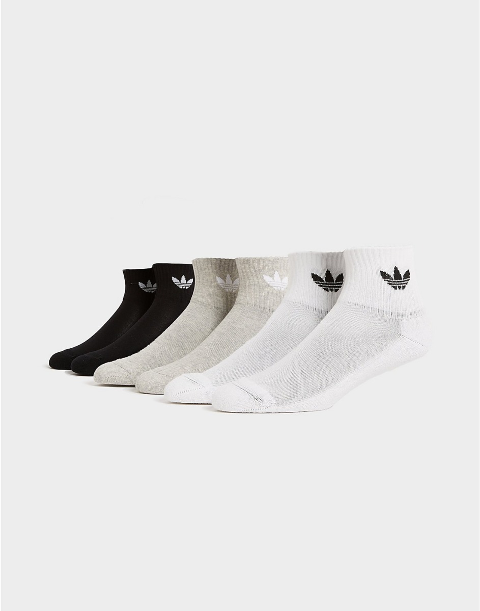 JD Sports - White Socks - Adidas GOOFASH