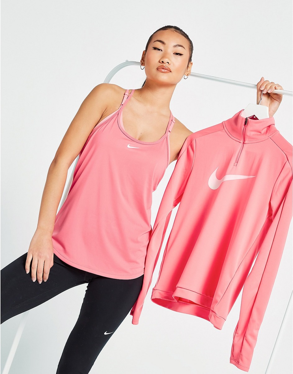 JD Sports - Womens Top in Pink by Nike GOOFASH