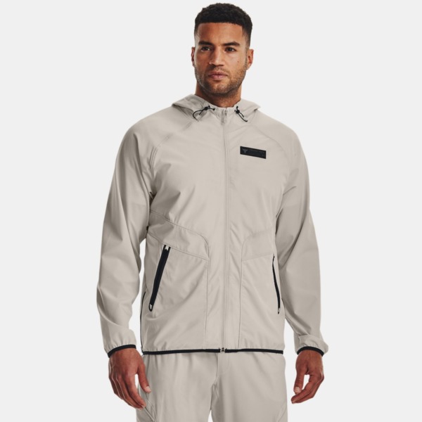 Jacket in Grey for Man by Under Armour GOOFASH