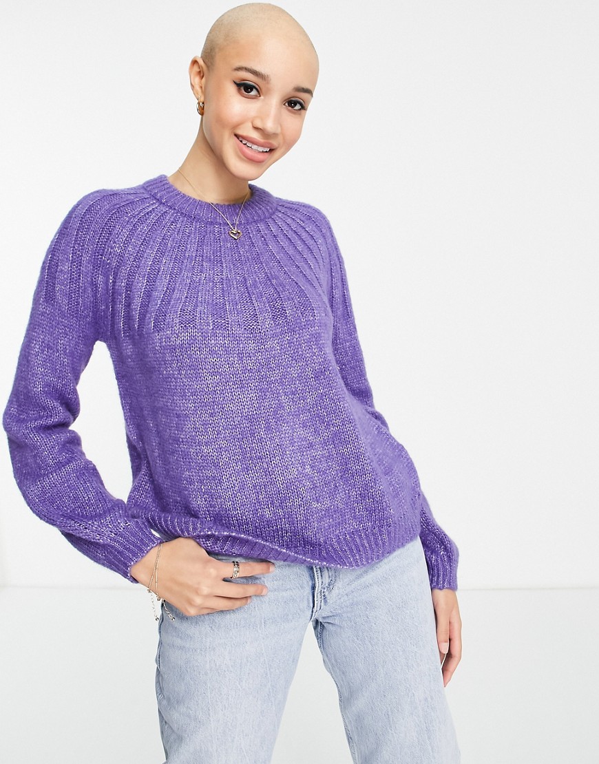 Jdy - Purple Womens Sweater Asos GOOFASH