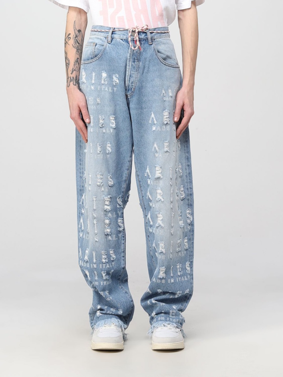 Jeans Blue for Man from Giglio GOOFASH