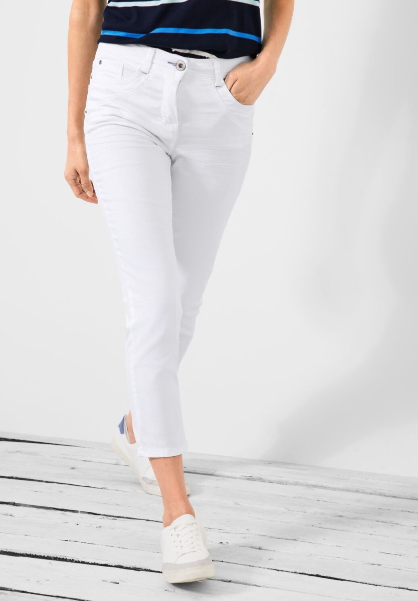 Jeans White - Cecil Womens JEANS GOOFASH