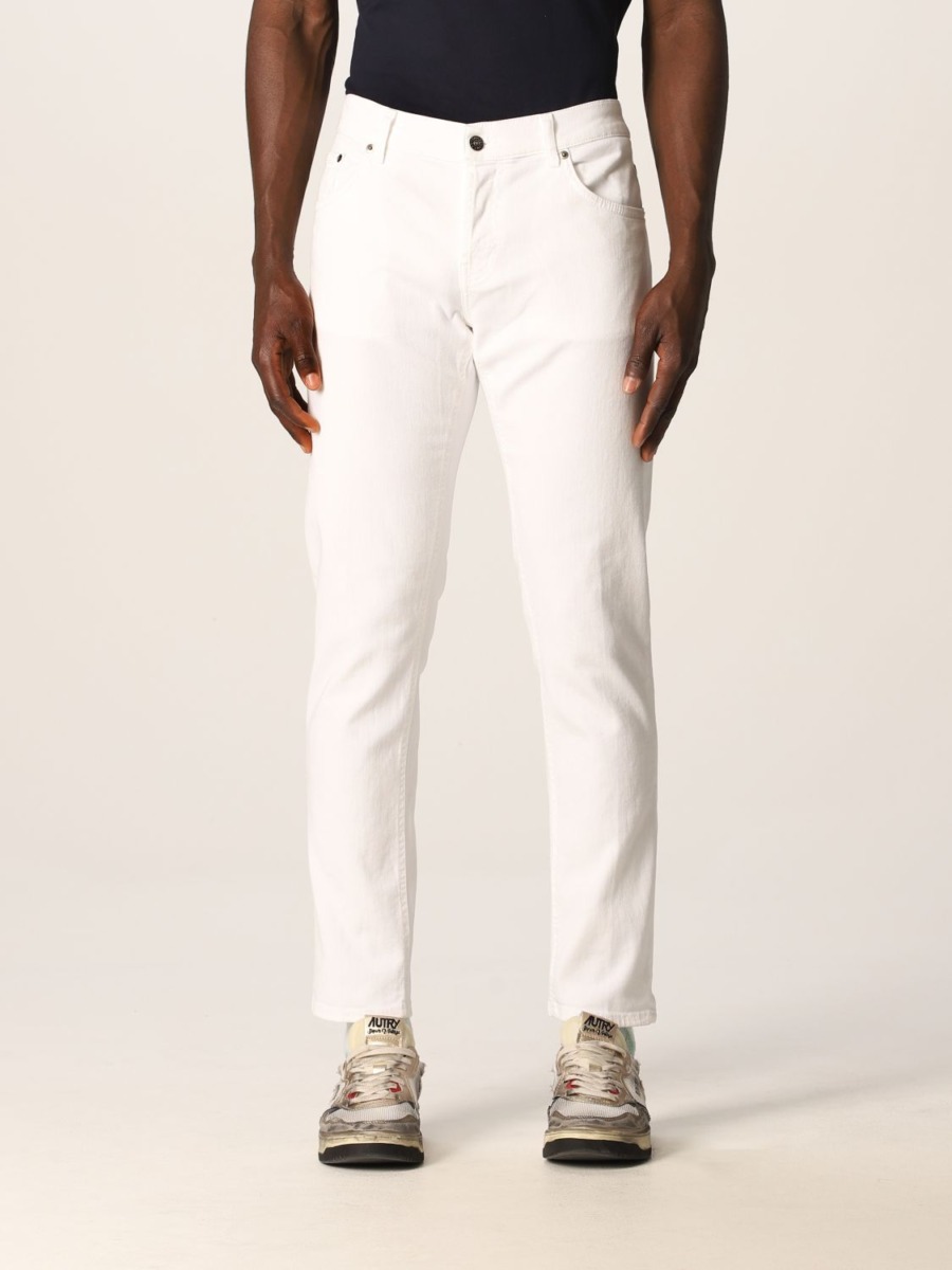 Jeans - White - Giglio - Dondup GOOFASH