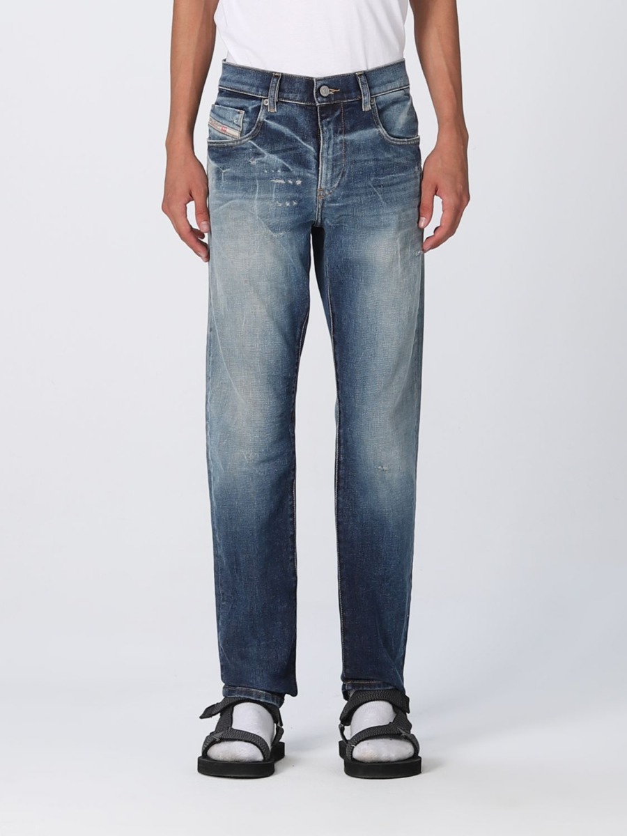 Jeans in Blue Diesel Giglio GOOFASH