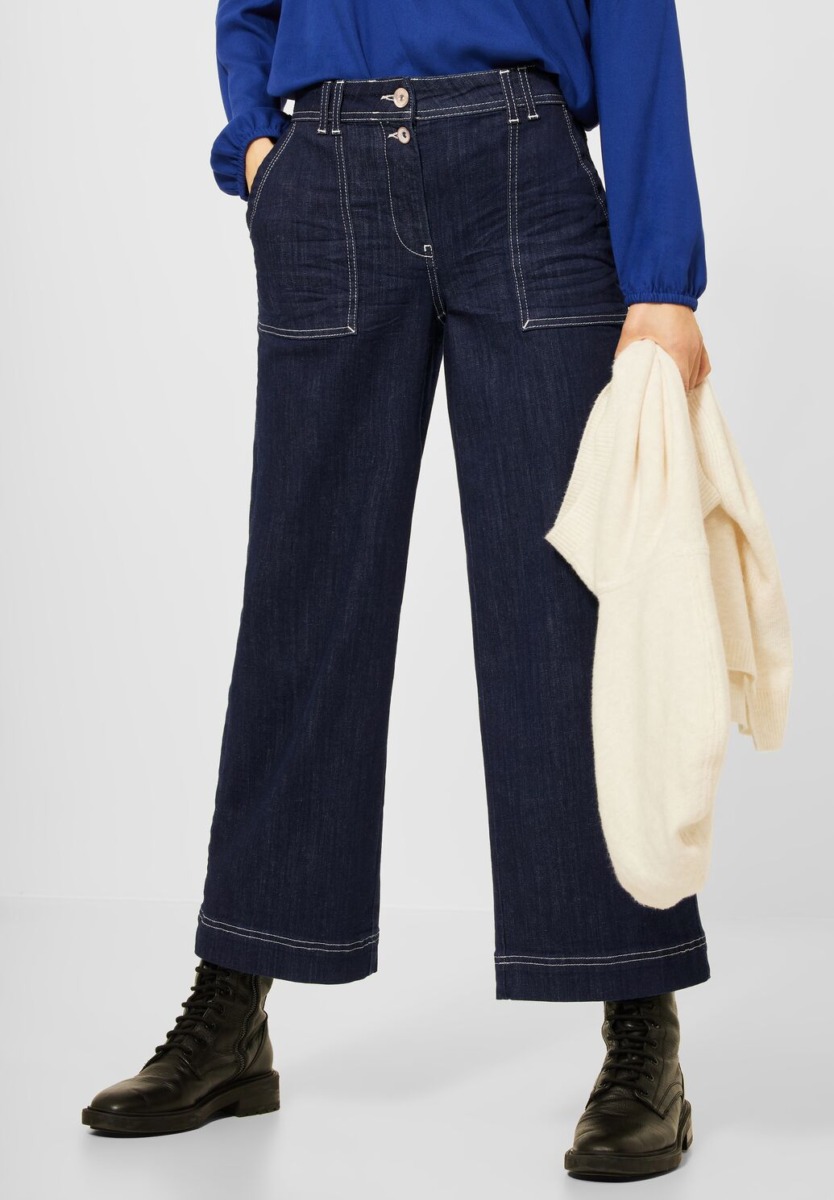 Jeans in Blue for Woman from Cecil Womens JEANS GOOFASH