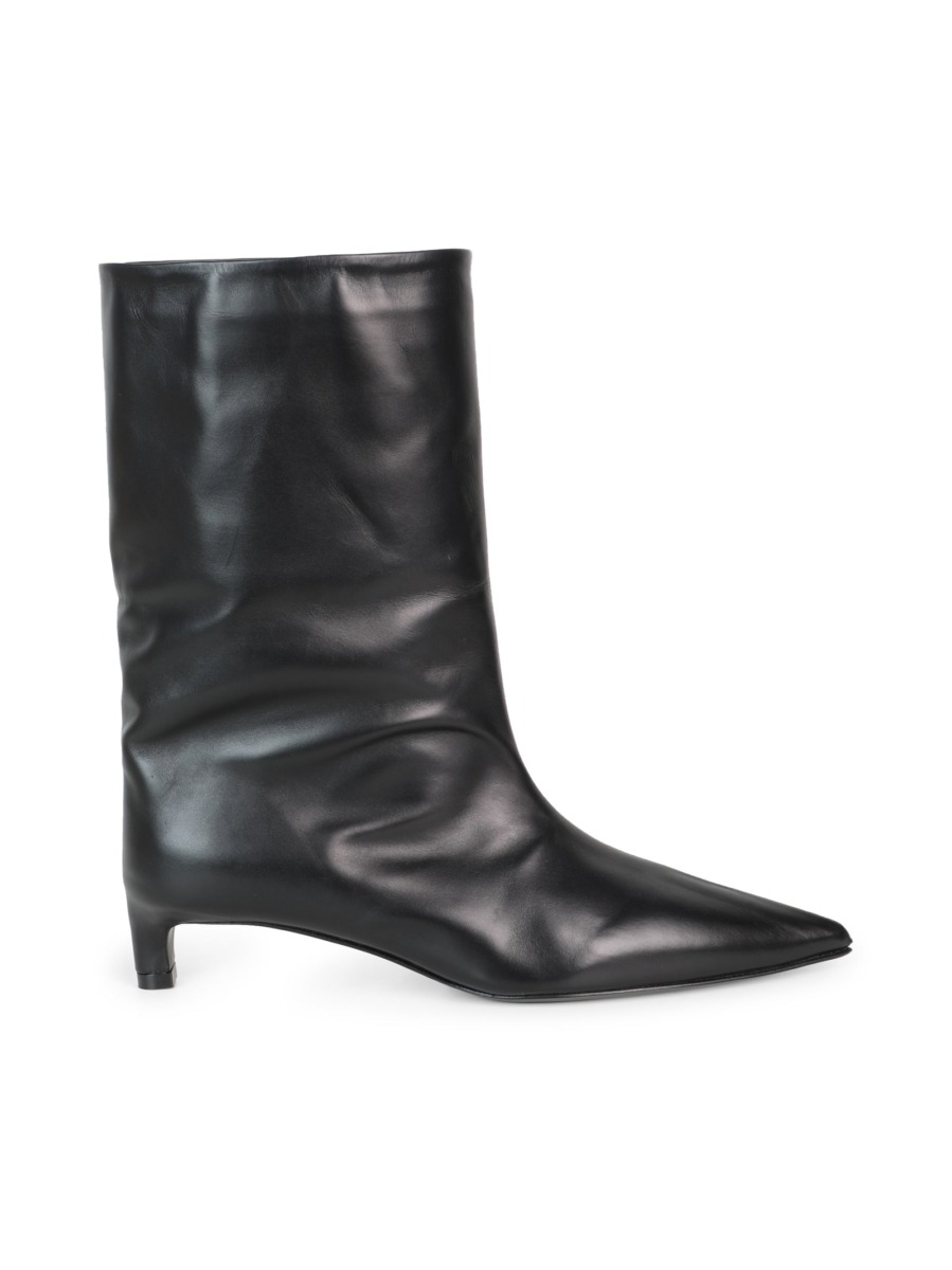 Jil Sander Black Lady Ankle Boots - Suitnegozi GOOFASH