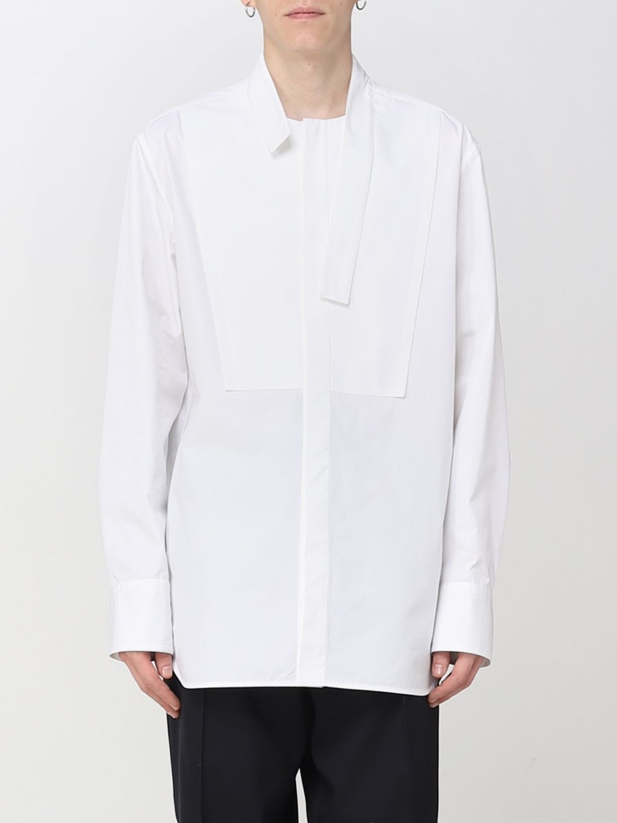 Jil Sander Men's Shirt in White at Giglio GOOFASH
