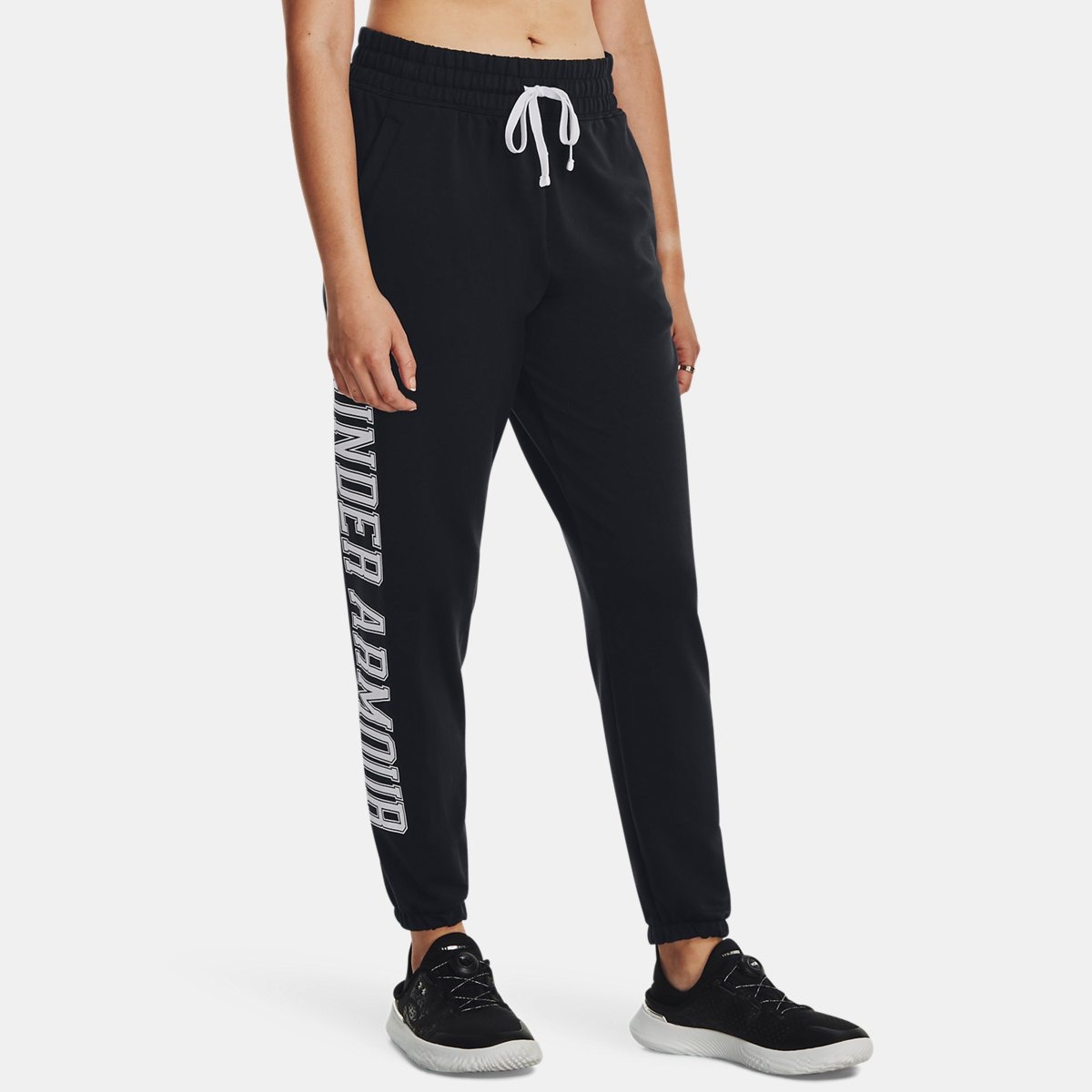 Joggers Black for Woman from Under Armour GOOFASH