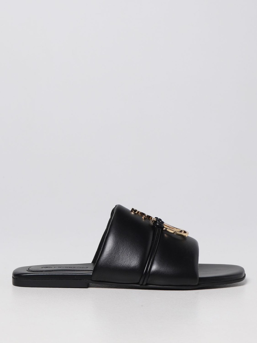 Jw Anderson Flat Sandals Black from Giglio GOOFASH