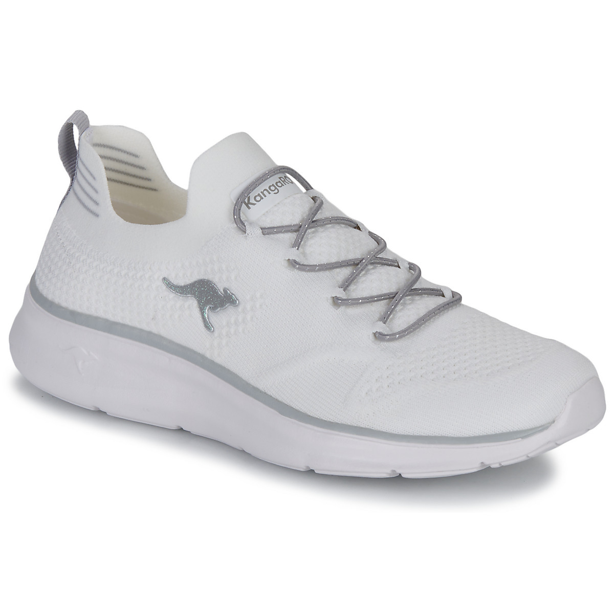 Kangaroos Sneakers White at Spartoo GOOFASH