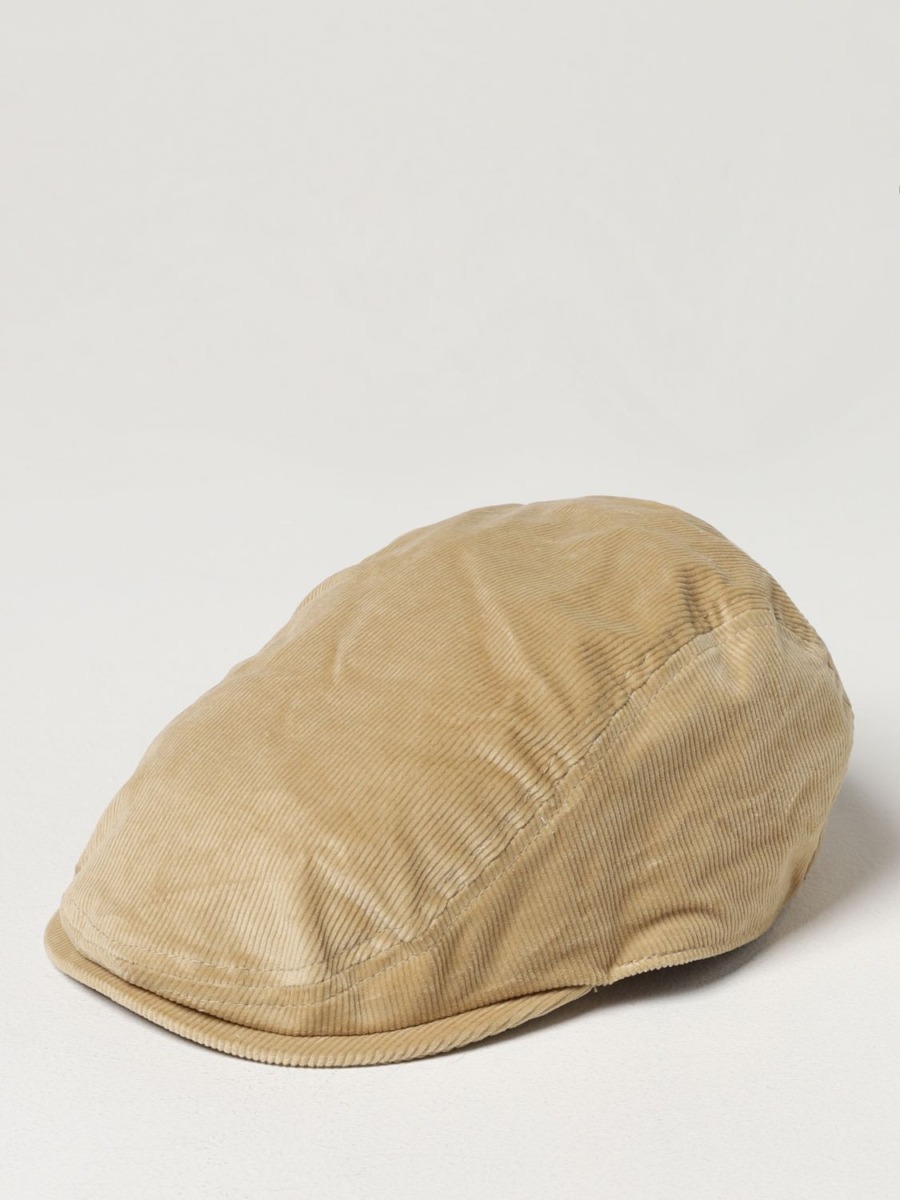 Kangol Gents Hat Yellow by Giglio GOOFASH