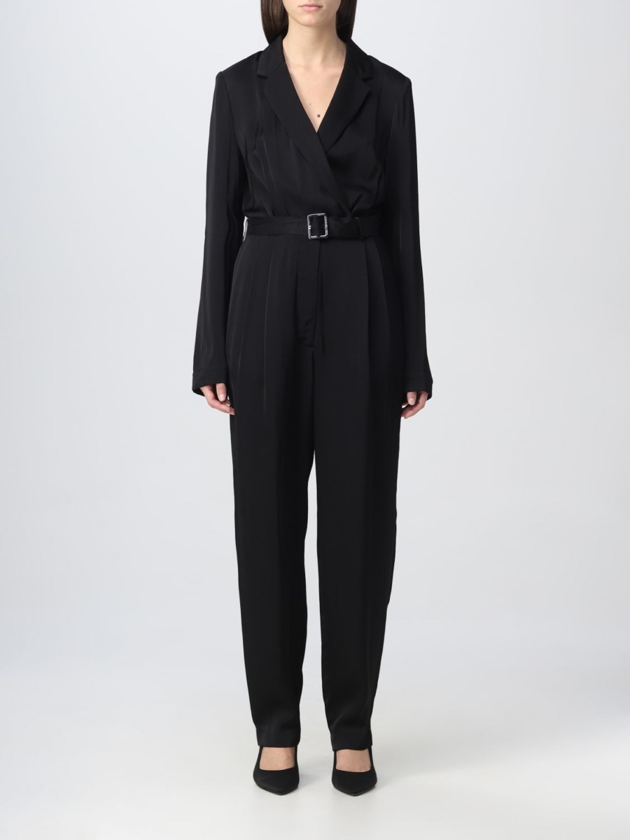 Karl Lagerfeld - Lady Jumpsuit in Black at Giglio GOOFASH