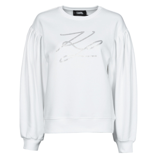 Karl Lagerfeld - White Sweater Spartoo Ladies GOOFASH