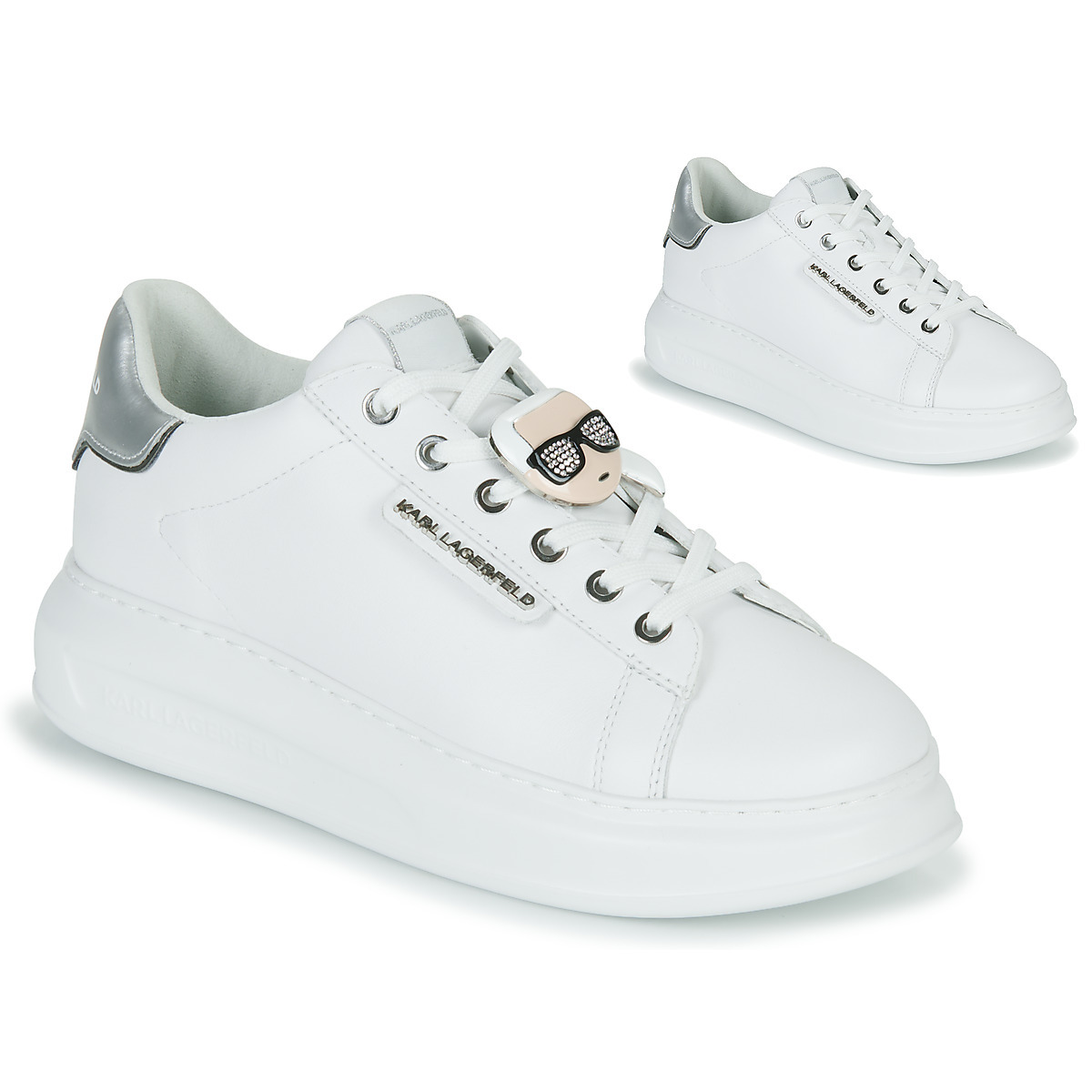 Karl Lagerfeld - Woman Sneakers White Spartoo GOOFASH