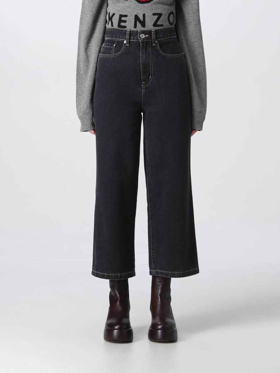 Kenzo - Lady Jeans in Black from Giglio GOOFASH