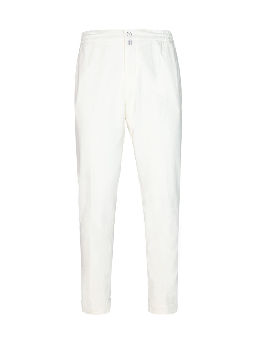 Kiton - Trousers in White Suitnegozi Man GOOFASH