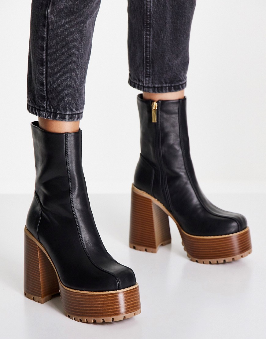 Ladies Ankle Boots Black - Asos GOOFASH