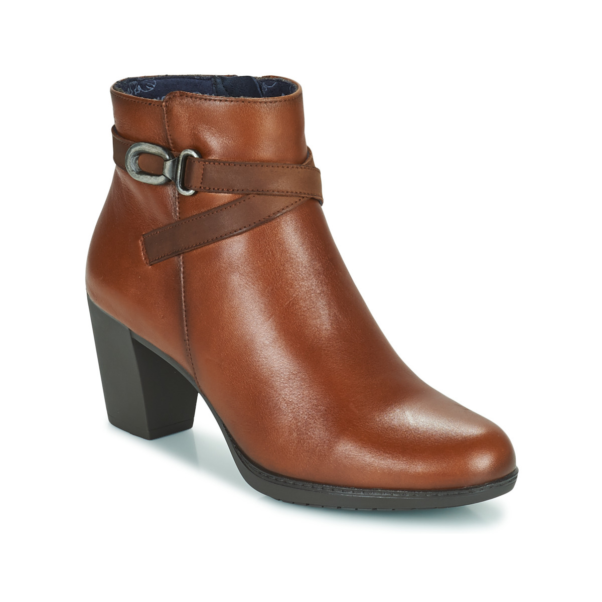 Ladies Ankle Boots Brown from Spartoo GOOFASH